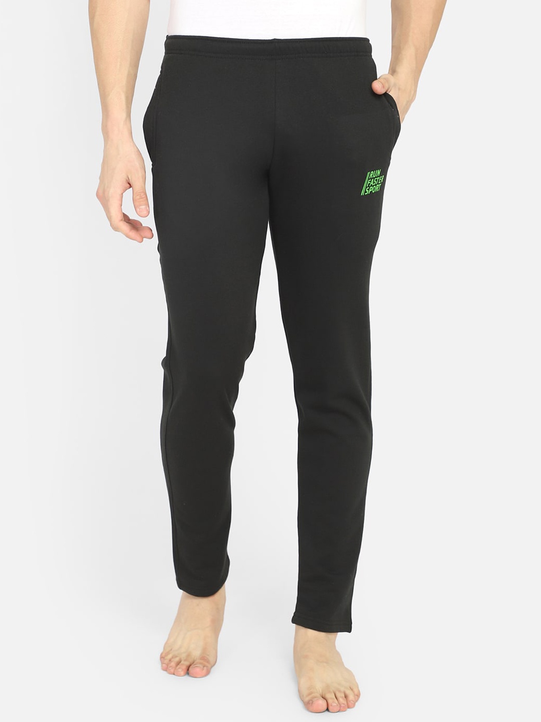 

DYCA Men Black Solid Lounge Pants