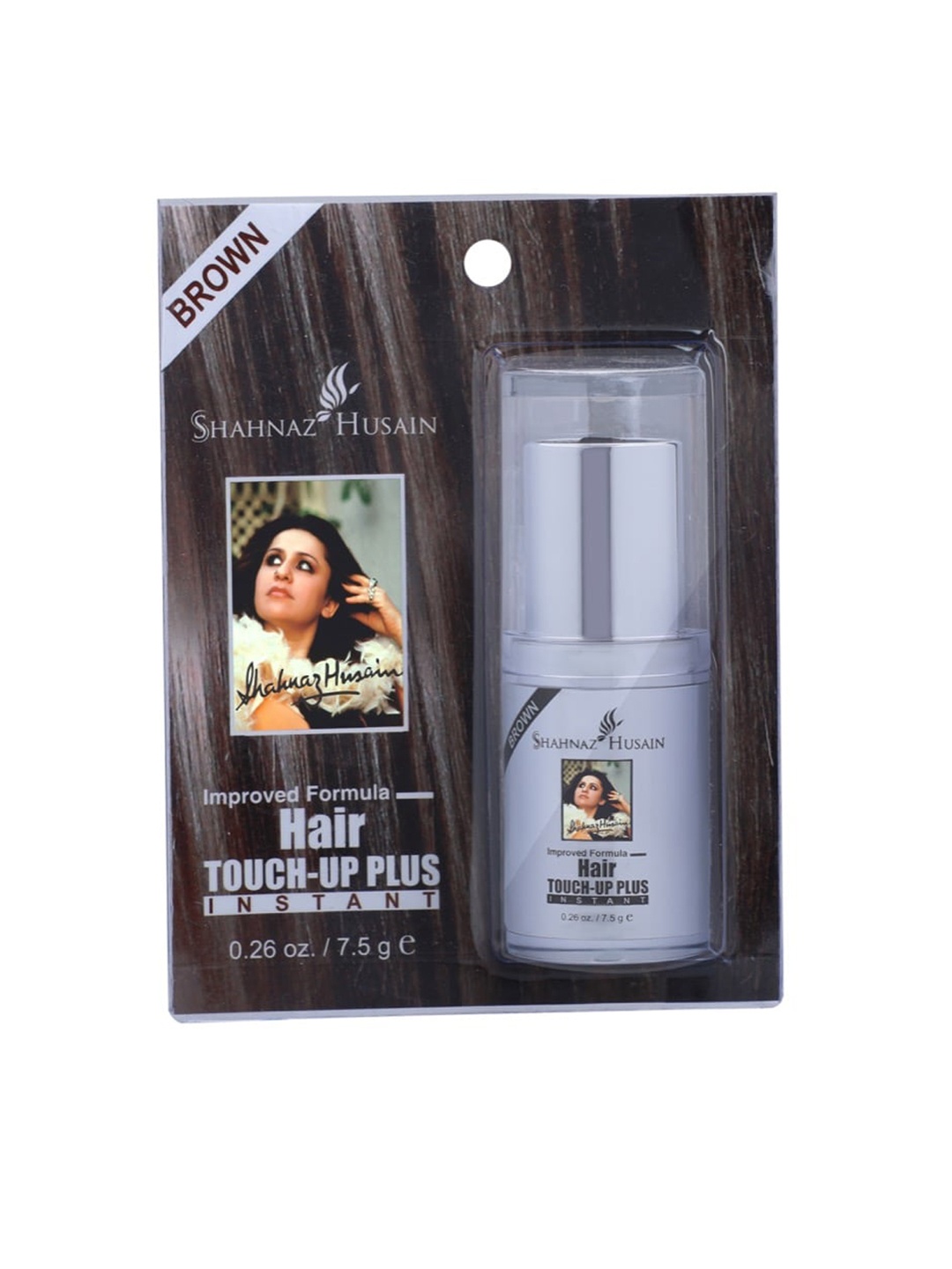 

Shahnaz Husain Hair Touch-Up Plus - Brown 7.50 g
