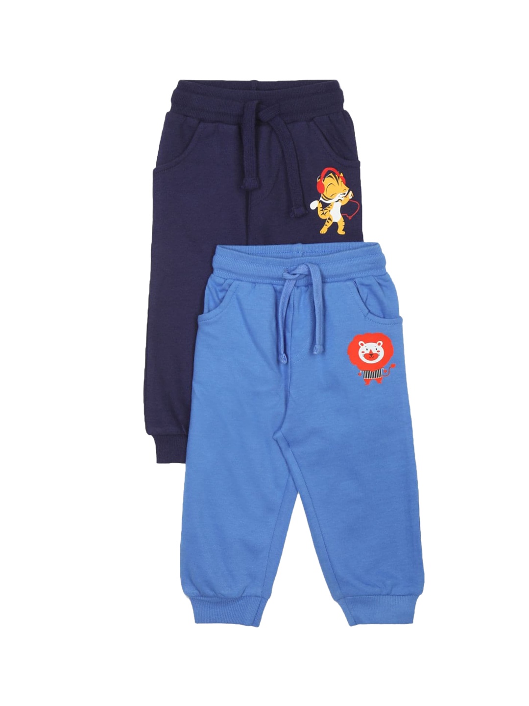 

Donuts Boys Blue Pack Of 2 Mid Rise Drawstring Waist Joggers