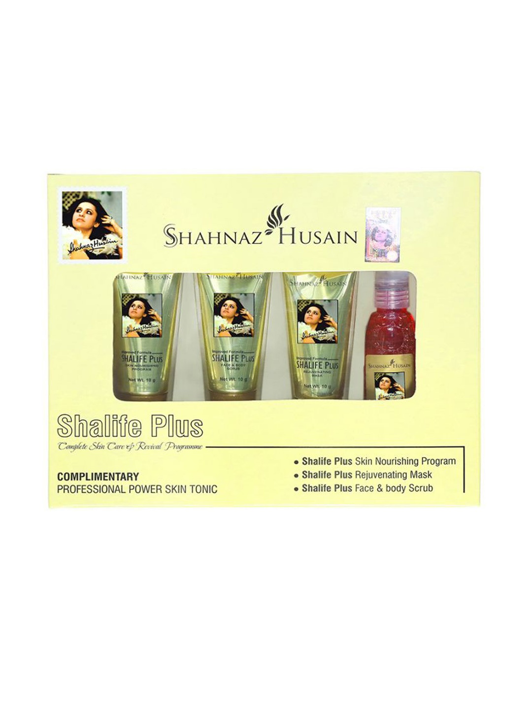 

Shahnaz Husain ShaLife Plus Complete Skin Care & Revival Program Mini Kit, White