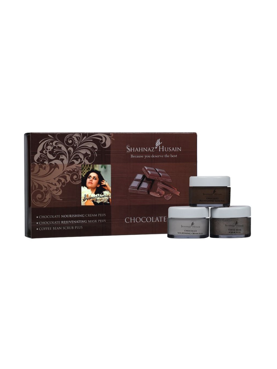 

Shahnaz Husain Chocolate Plus Mini Kit 310g, White