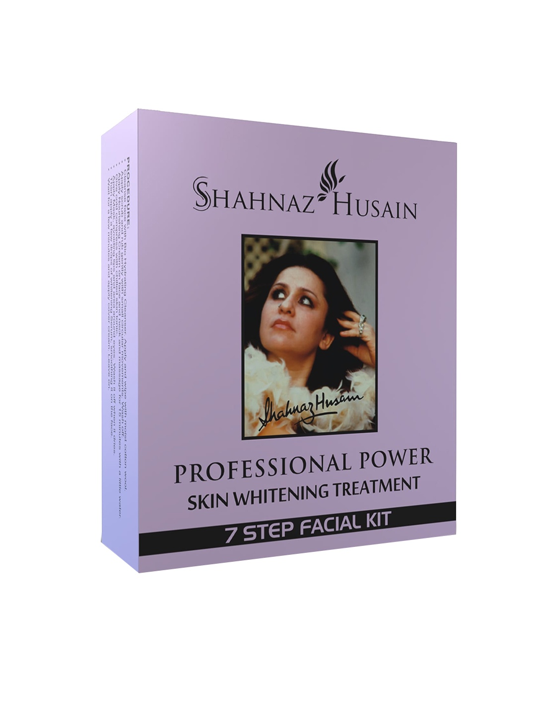

Shahnaz Husain Professional Power Skin Whitening Treatment 7 Steps Facial Kit 48 Gm+15Ml, White