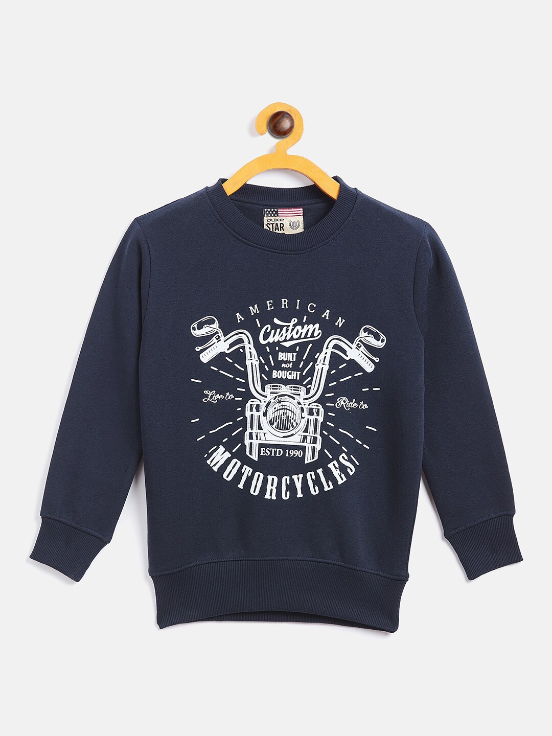 

Duke Boys Blue Printed Sweatshirt
