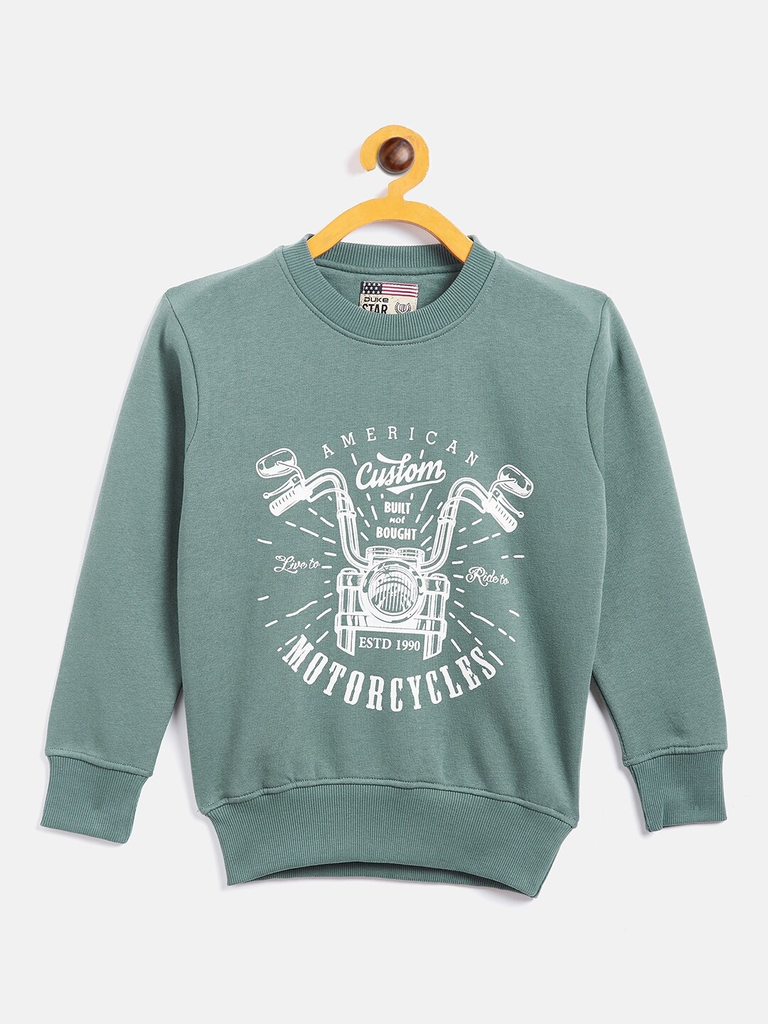 

Duke Boys Green Printed Sweatshirt