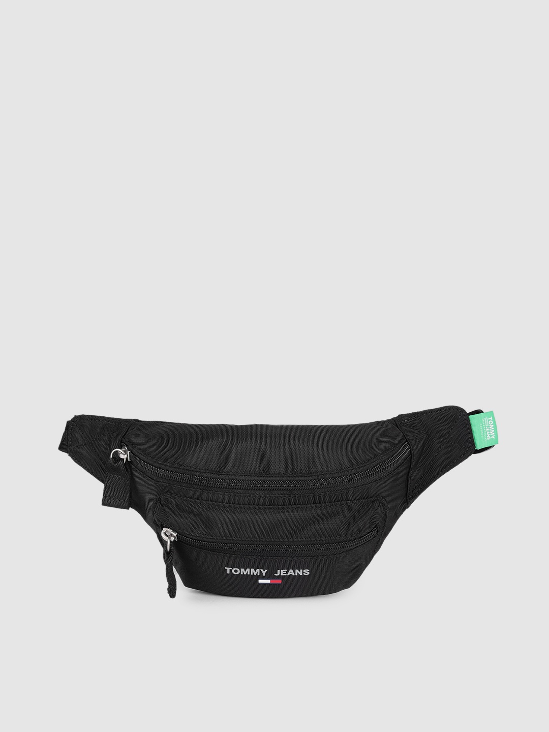 

Tommy Hilfiger Women Black Solid Waistpouch