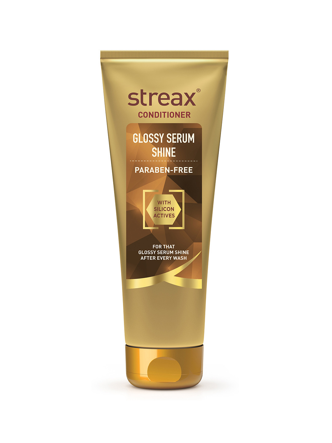

Streax Glossy Serum Shine Conditioner with Silicon Actives - 240 g, White