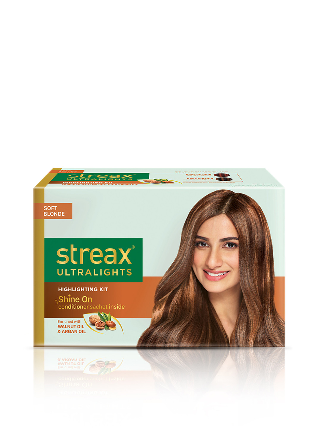 

Streax Ultralights Highlight Hair Colour Kit - Soft Blonde, Brown