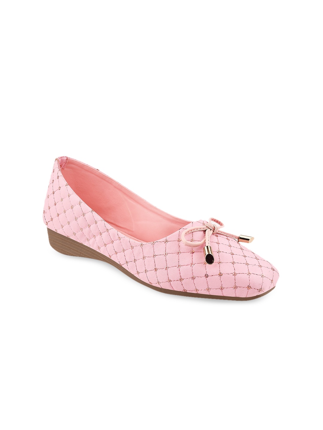 

Stelatoes Women Pink Ballerinas with Bows Flats