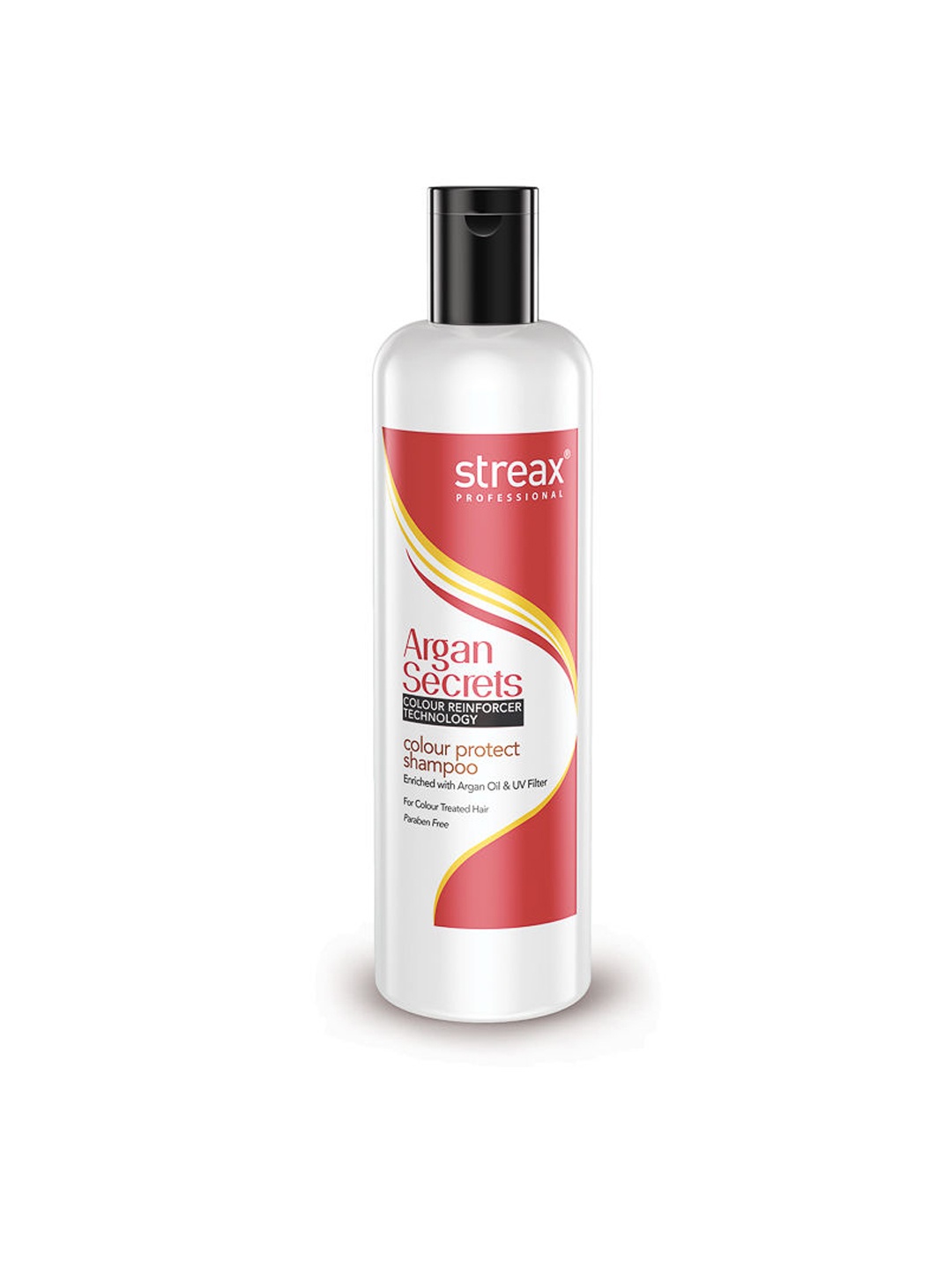 

Streax Professional Argan Secrets Colour Protect Shampoo 250 ml, White
