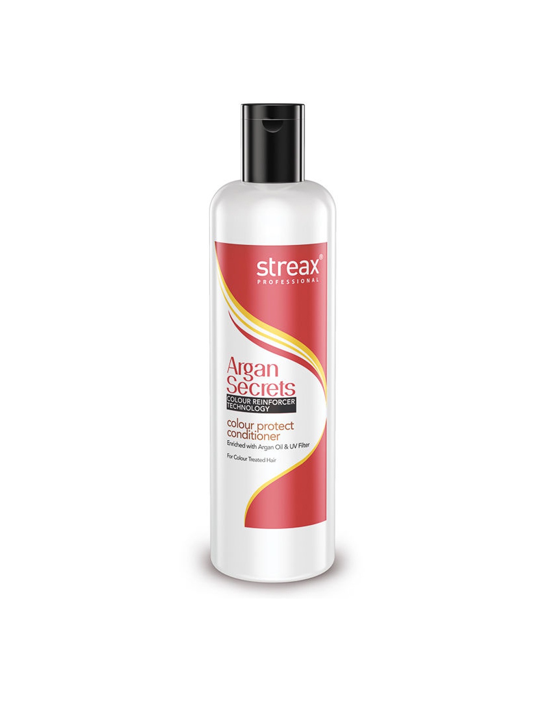 

Streax Professional Argan Secrets Colour Protect Conditioner 250 ml, White