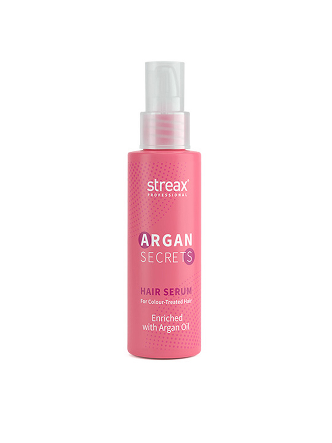 

Streax Professional Argan Secrets Colour Protect Serum 100ml, Pink
