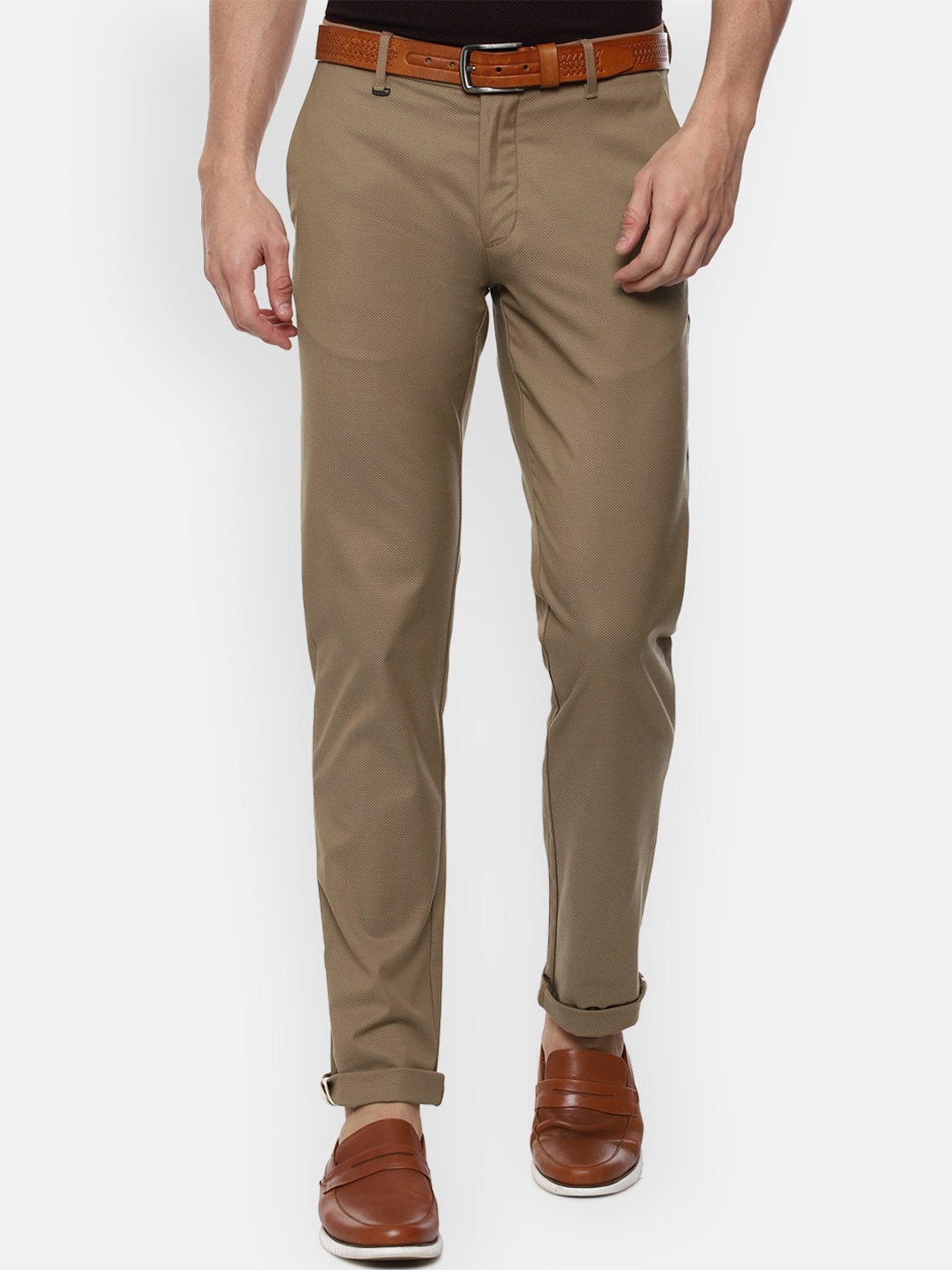 

Louis Philippe Sport Men Khaki Slim Fit Trousers