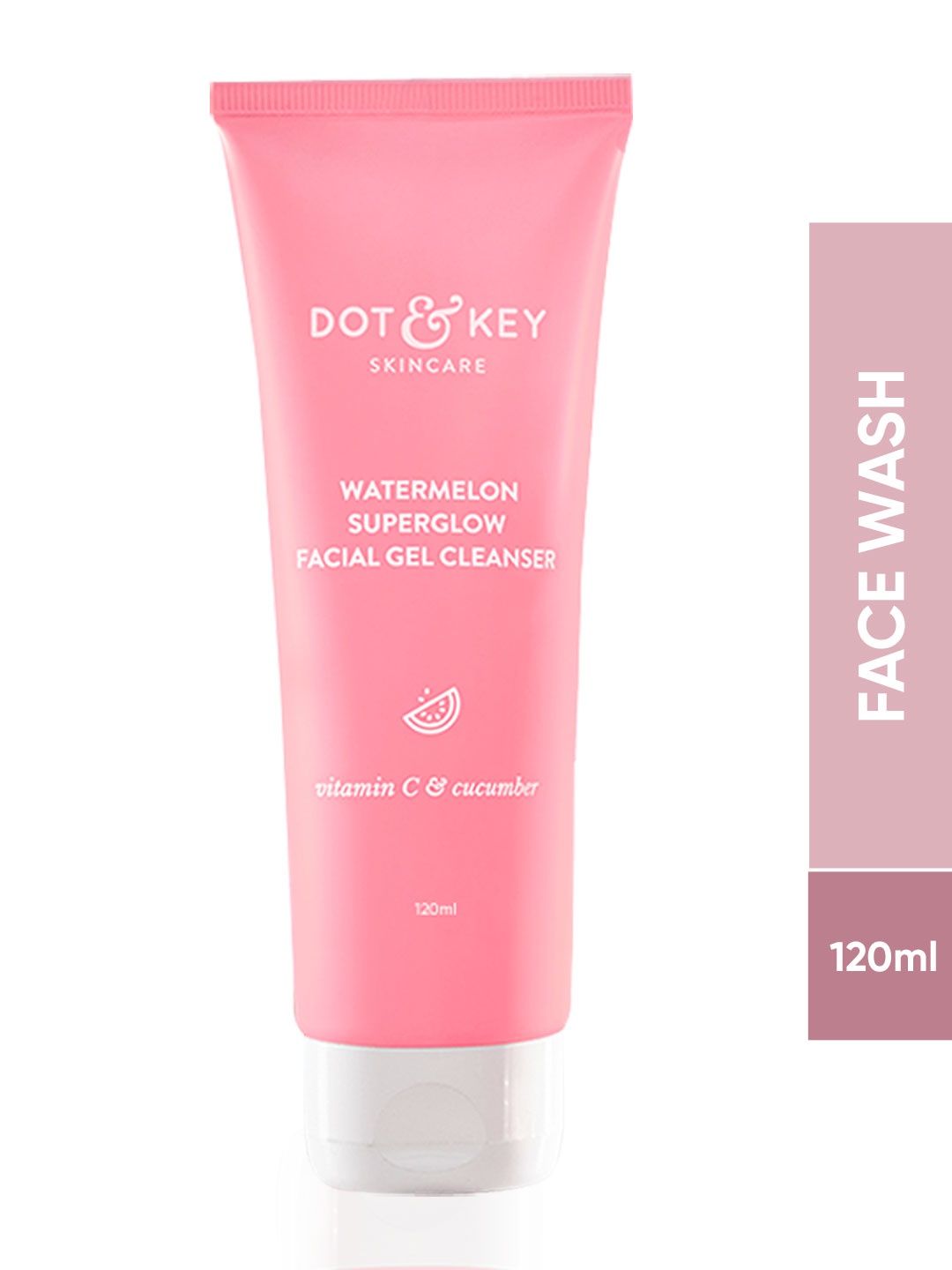 

DOT & KEY Watermelon Super Glow Vitamin C Face Wash Gel for Oily Skin - 120 ml, Pink