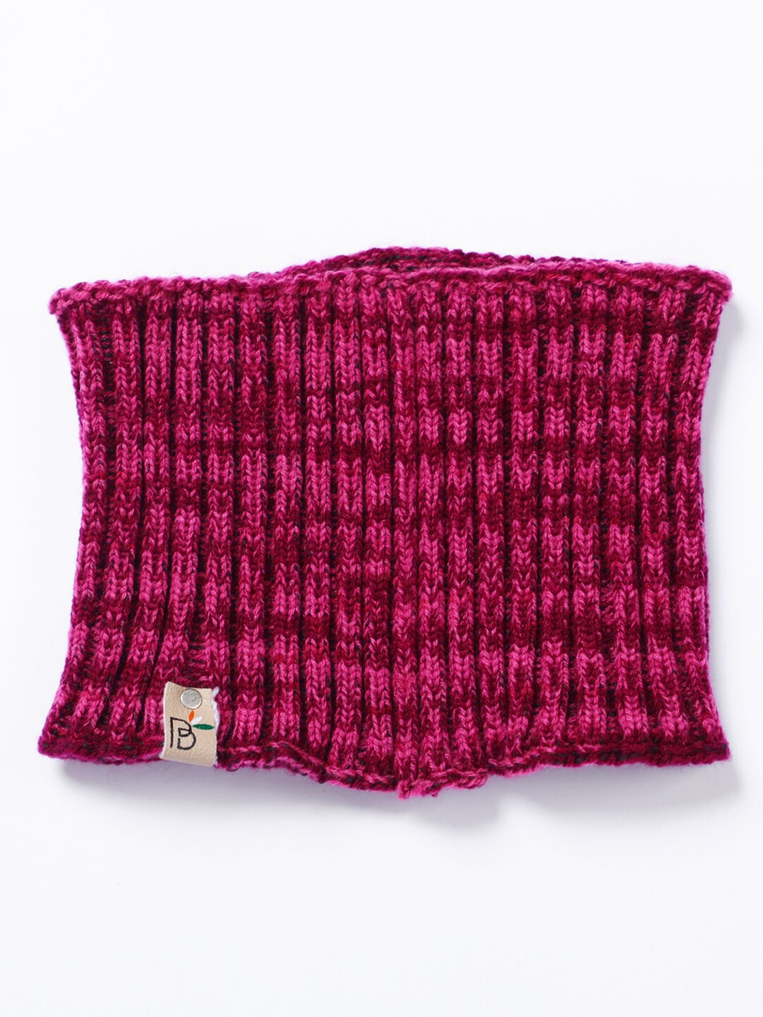 

Bharatasya Kids Pink & Maroon Acrylic Knitted Ski Headband