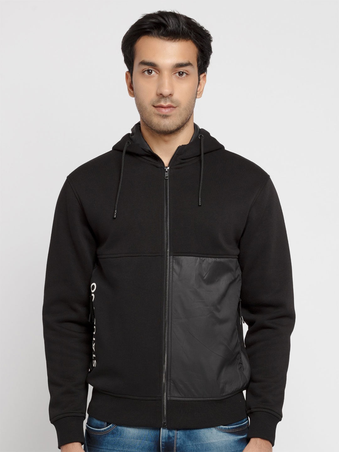 

Status Quo Men Black Hooded Sweatshirt