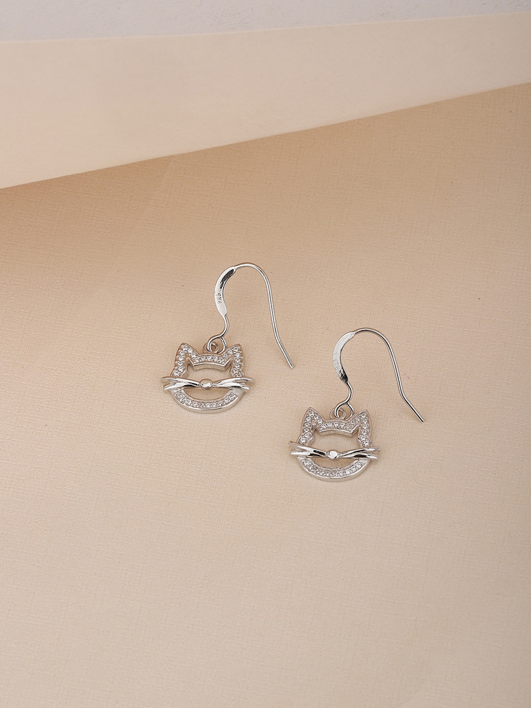 

VANBELLE 925 Sterling Silver Animal Shaped Hoop Earrings