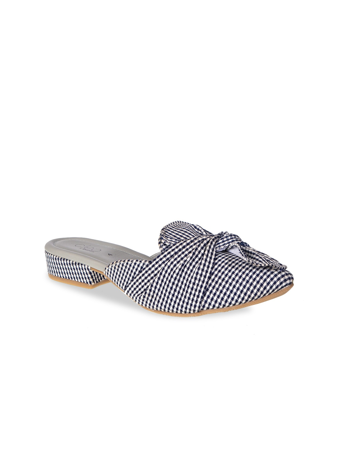 

Khadims Women Black Printed Mules Flats