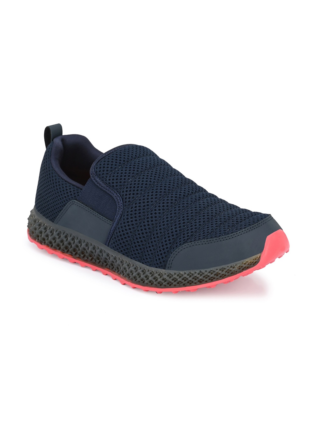 

OFF LIMITS Men Navy Blue Mesh Walking Non-Marking Shoes