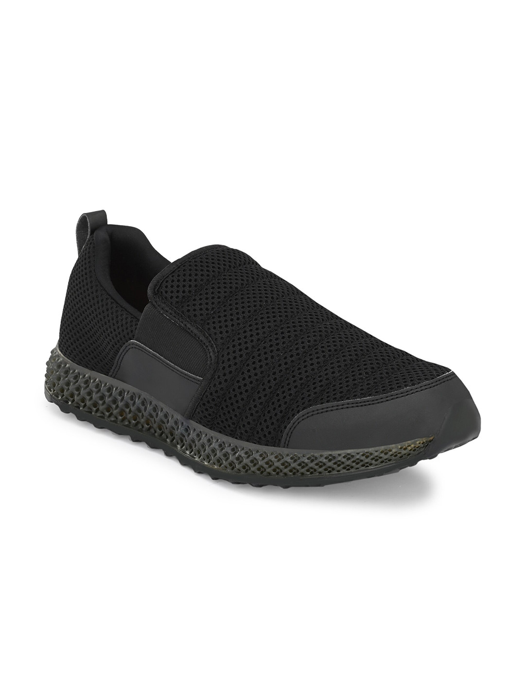 

OFF LIMITS Men Black Mesh Walking Non-Marking Shoes