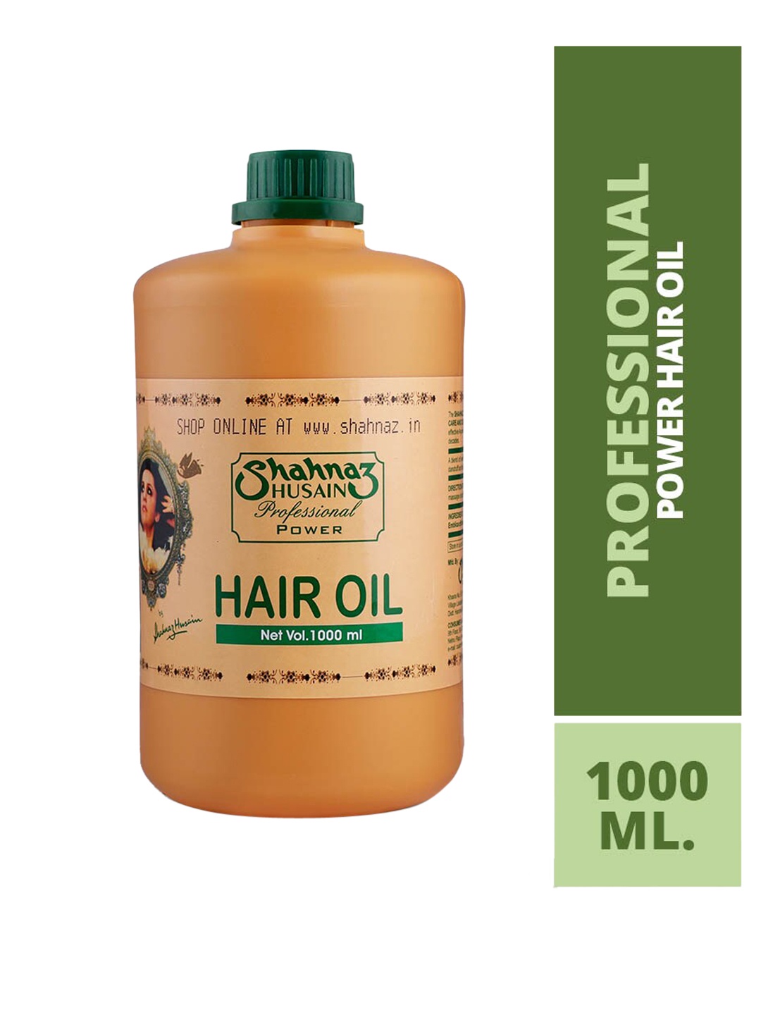 

Shahnaz Husain Professional Power Hair Oil 1000ml, Transparent