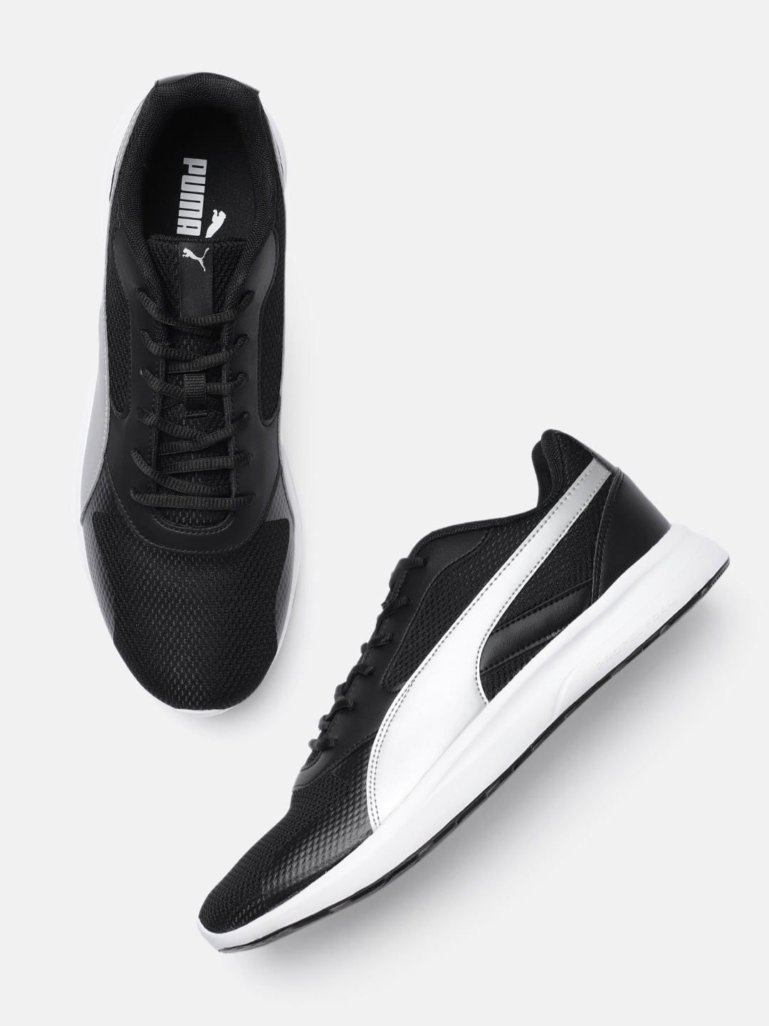 

Puma Unisex Black Firefly Sneakers