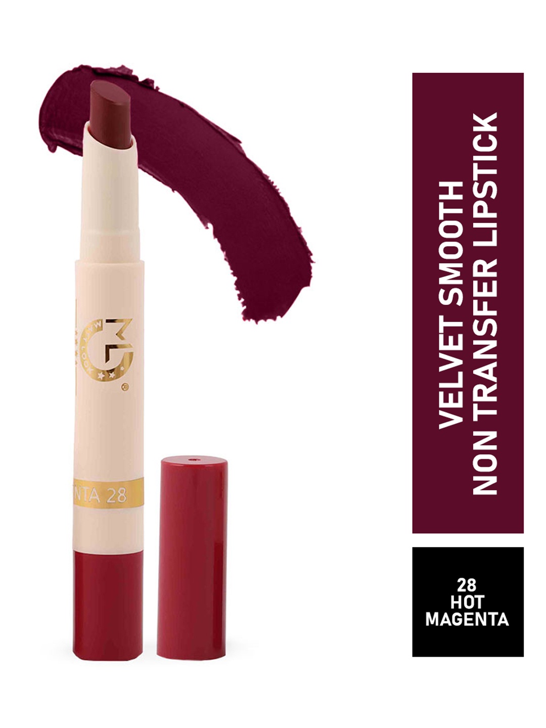 

MATTLOOK Velvet Smooth No Transfer Lipstick - Hot Magenta