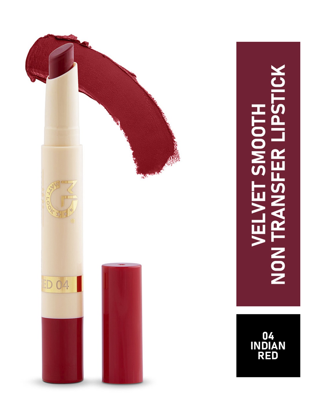 

MATTLOOK Velvet Smooth No Transfer Lipstick - Indian Red