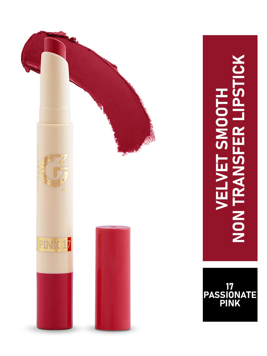 

MATTLOOK Velvet Smooth No Transfer Lipstick - Passionate Pink