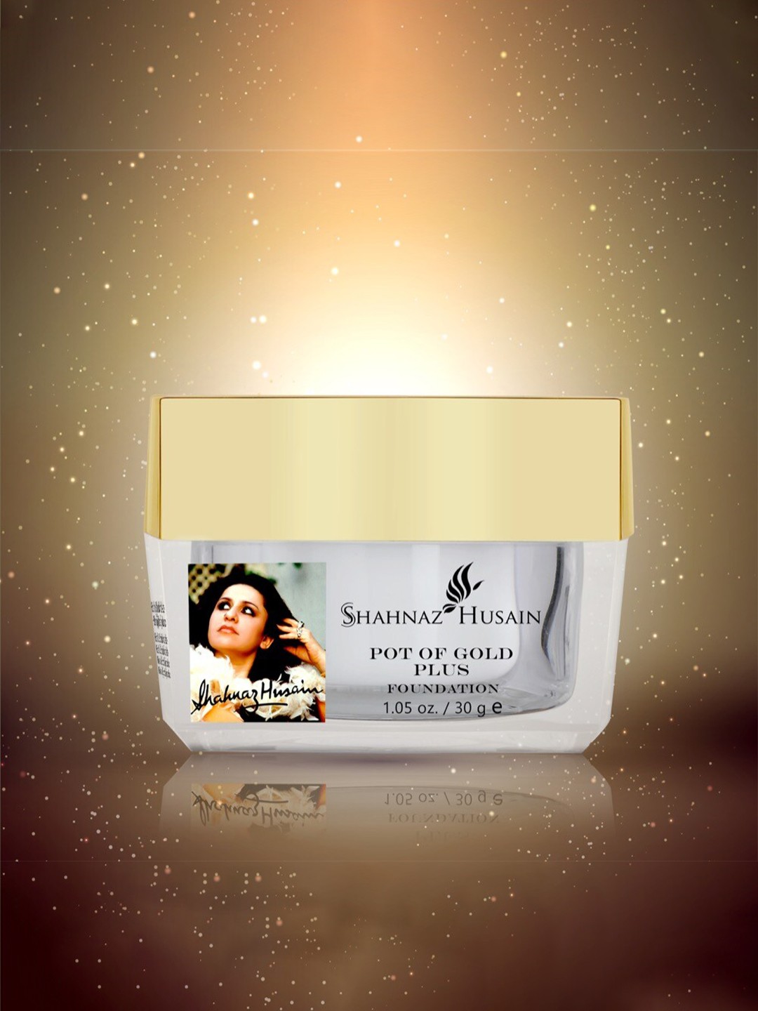 

Shahnaz Husain Pot Of Gold Plus Foundation -30 gm