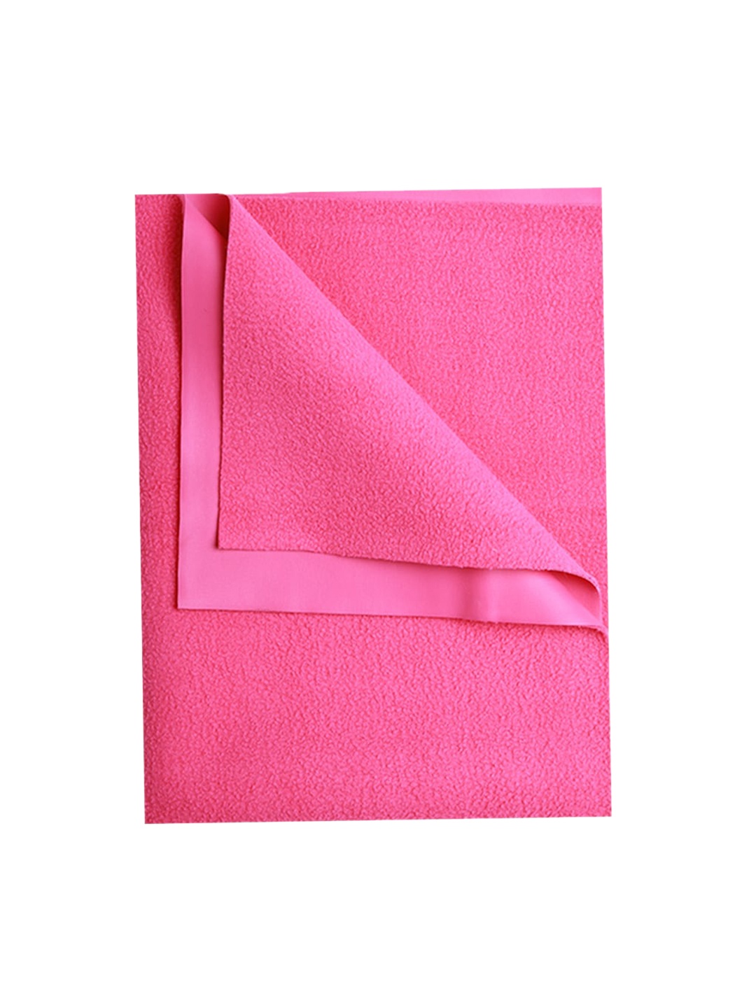 

Enfance Infants Pink Solid Nursery Fast Dry Baby Mat