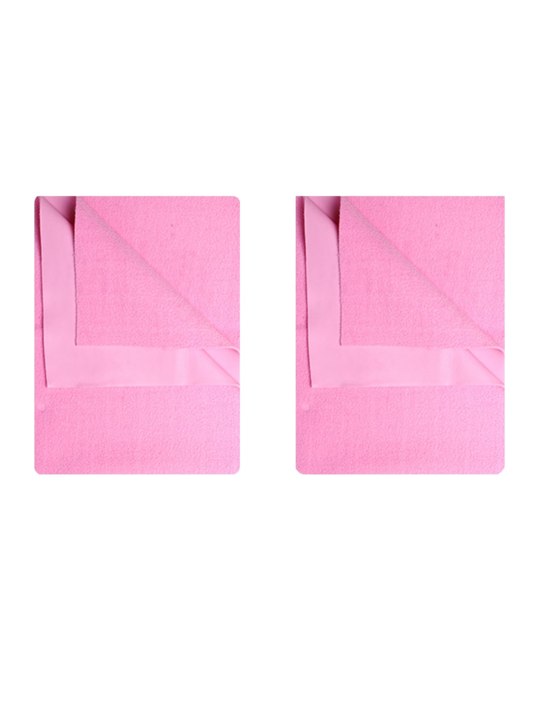 

Enfance Set of 2 Pink Nursery Fast Dry Baby Mattress Protector