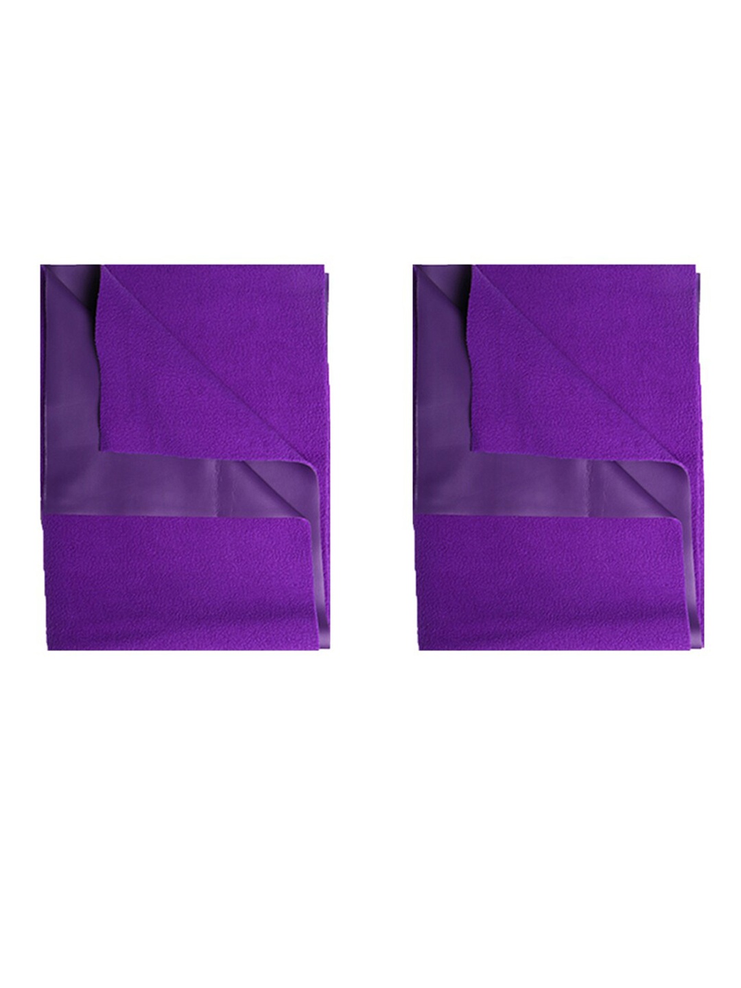 

Enfance Infants Set Of 2 Purple Nursery Fast Dry Baby Mats