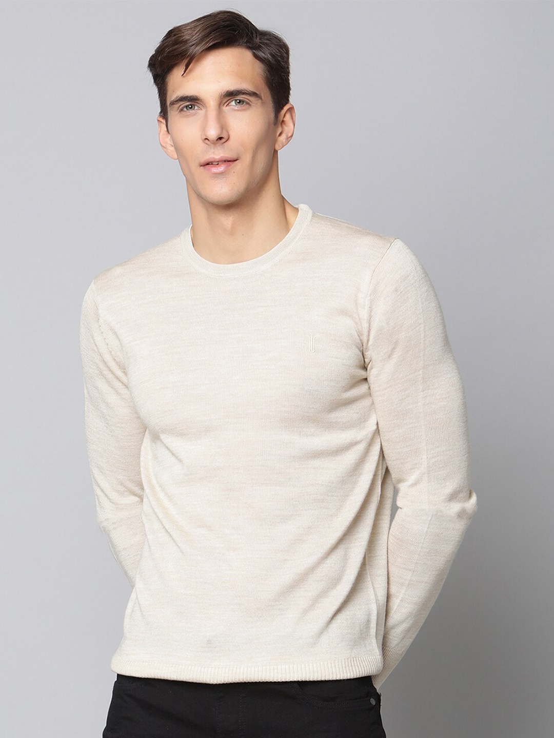 

Bruun & Stengade Men Off White Pullover