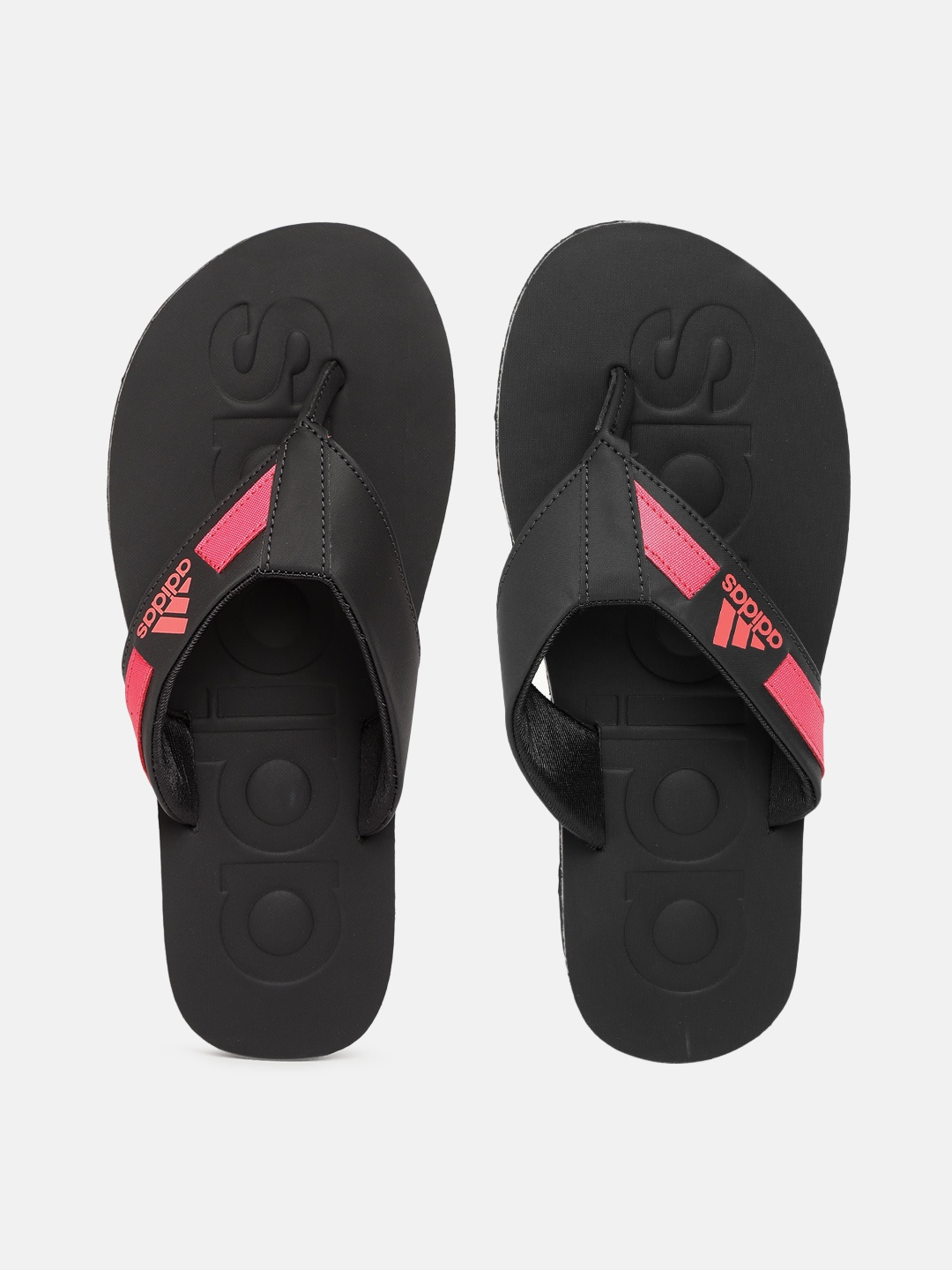 

ADIDAS Men Black & Red Slalon Thong Flip-Flops