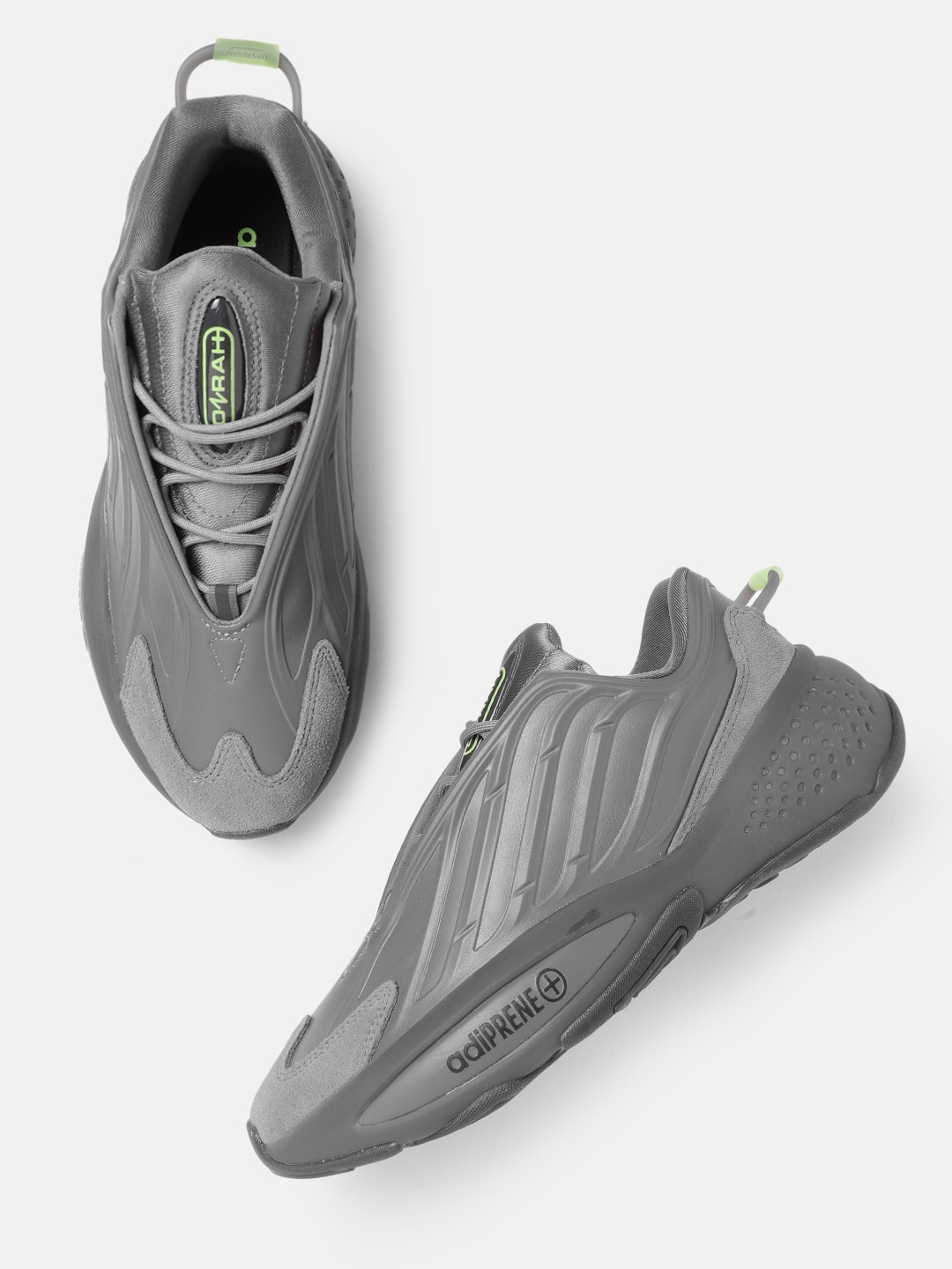 

ADIDAS Originals Men Grey Abstract Textured Ozrah Sneakers