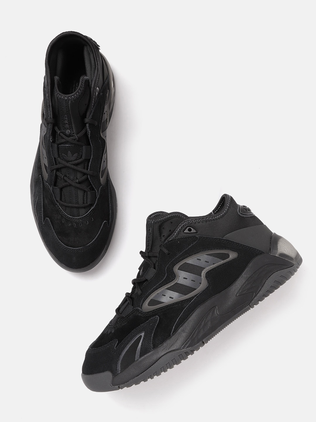 

ADIDAS Originals Men Black Solid Streetball II Sustainable Sneakers