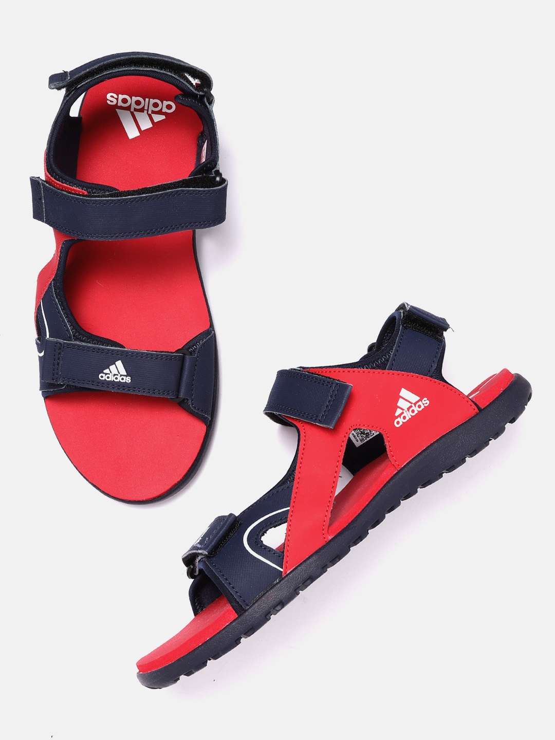 

ADIDAS Men Navy Blue Solid Adirengo Light Sport Sandals