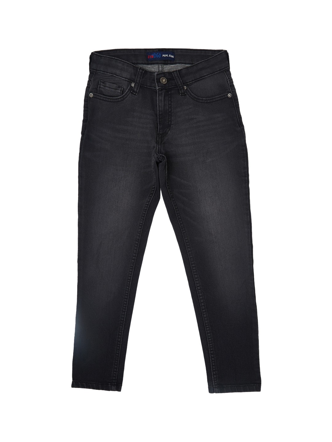 

Pepe Jeans Boys Slim Fit Light Fade Stretchable Jeans, Black