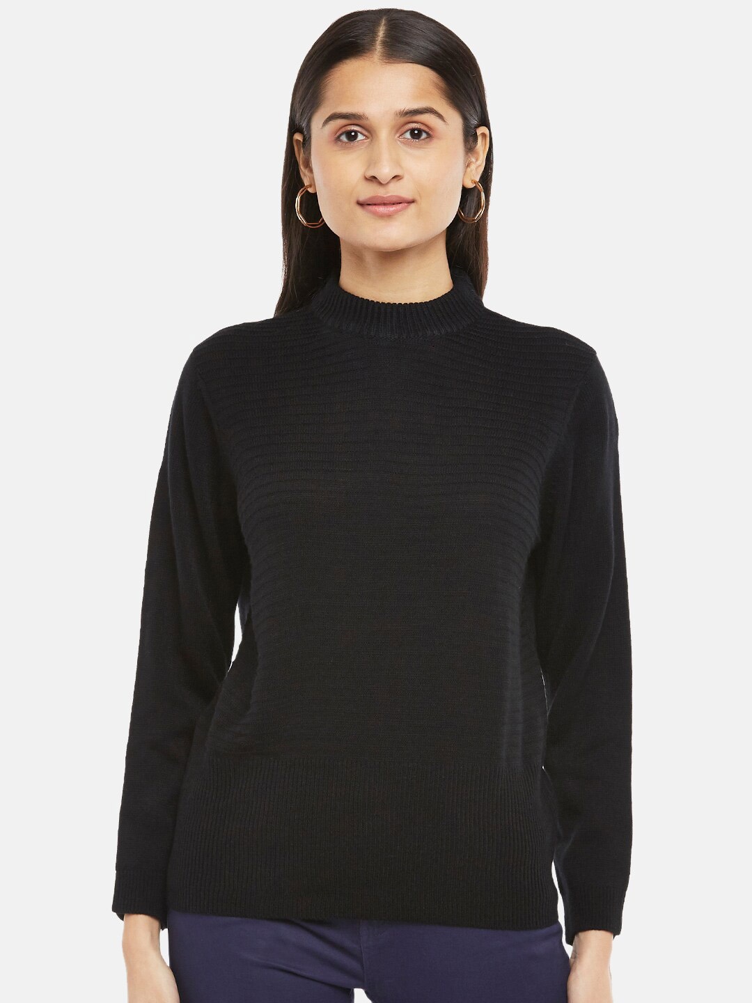 

Honey by Pantaloons Black Acrylic Top