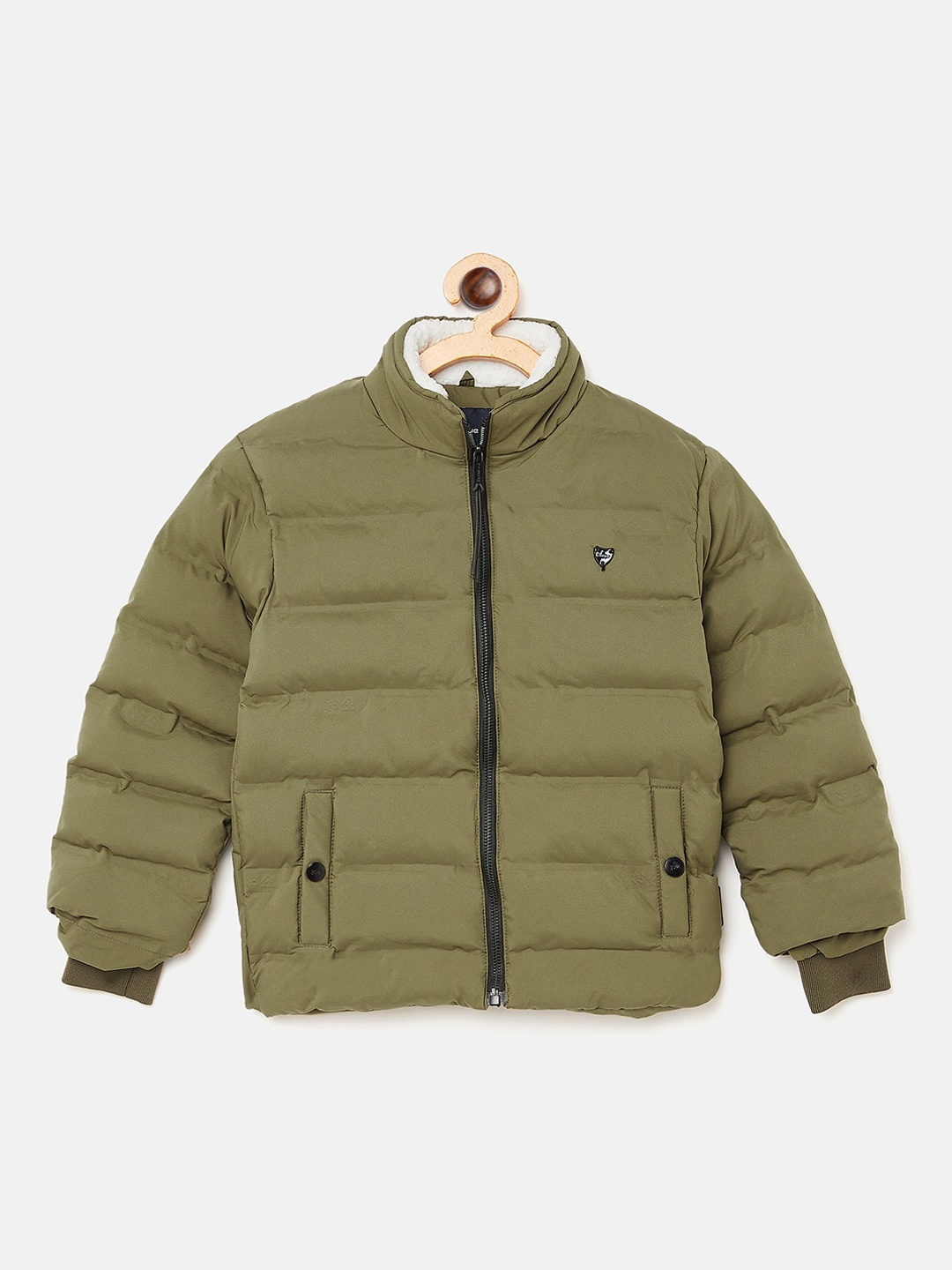 

Okane Boys Olive Green Padded Jacket