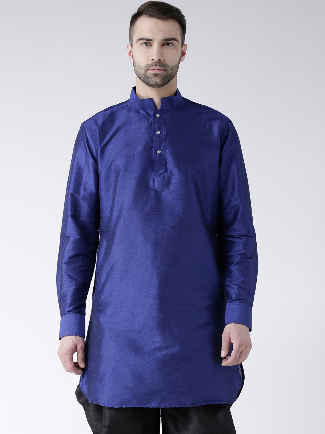 

DEYANN Men Blue Pathani Kurta