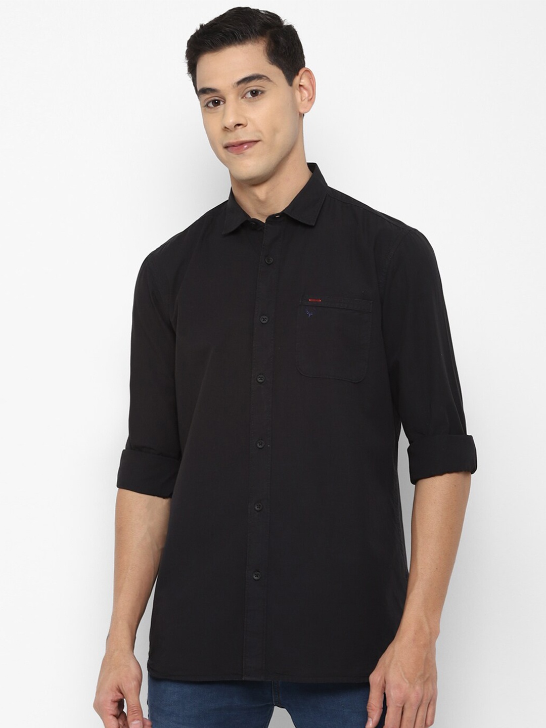 

Allen Solly Sport Men Black Casual Shirt