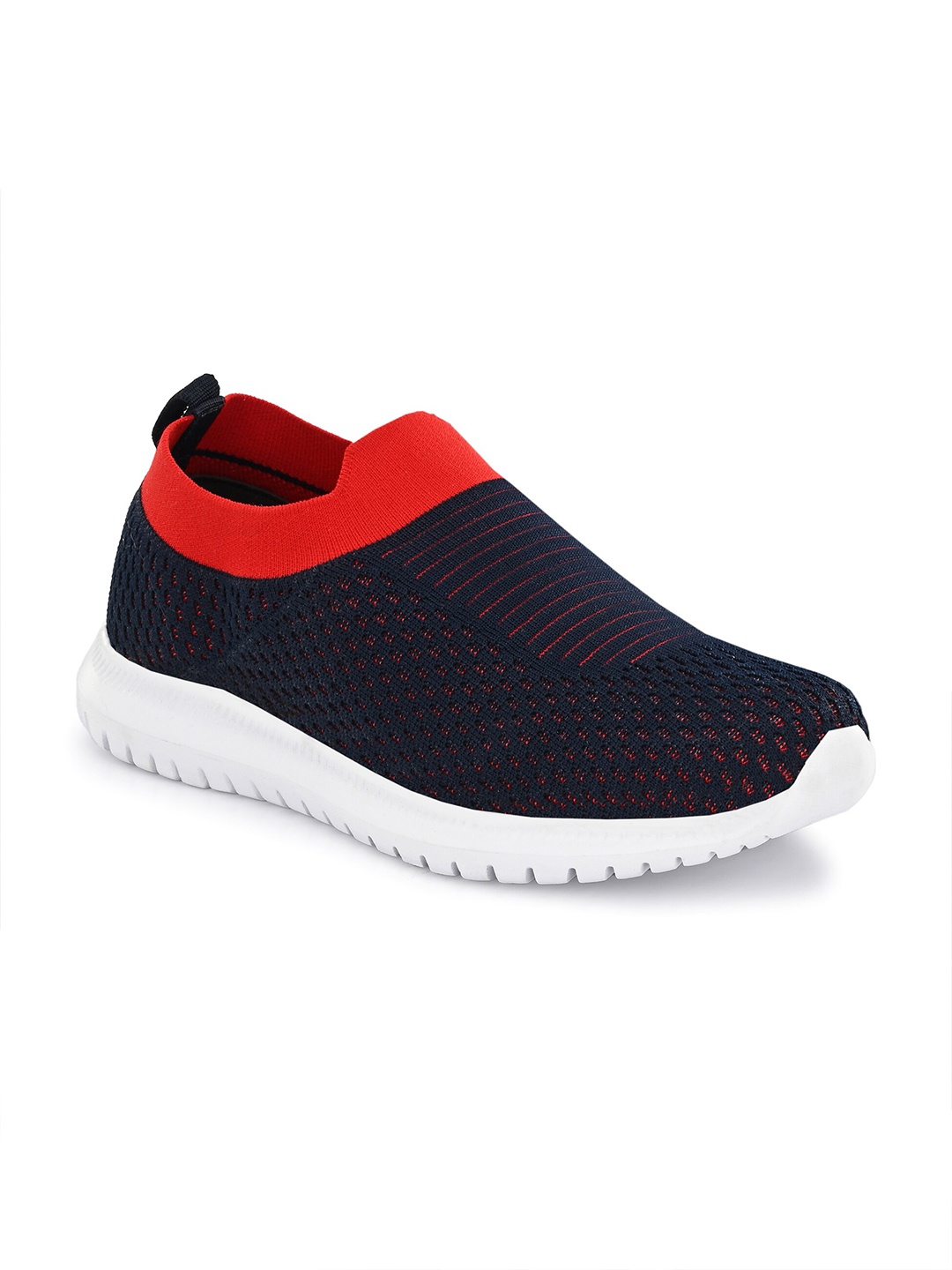 

OFF LIMITS Women Navy Blue Mesh Walking Non-Marking Shoes