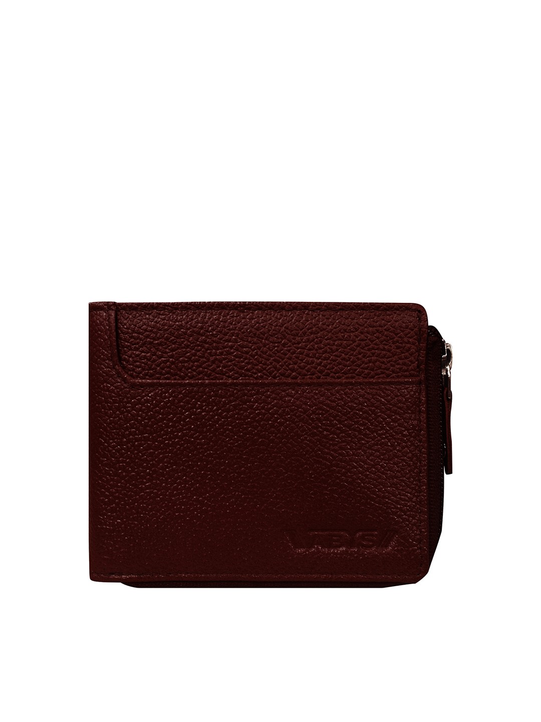 

ABYS Men Brown Solid Zip Around Wallet