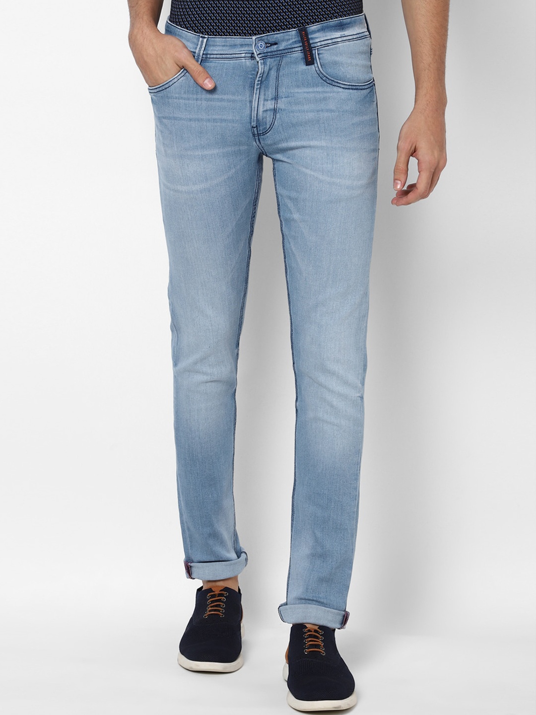 

Allen Solly Men Blue Skinny Fit Heavy Fade Jeans