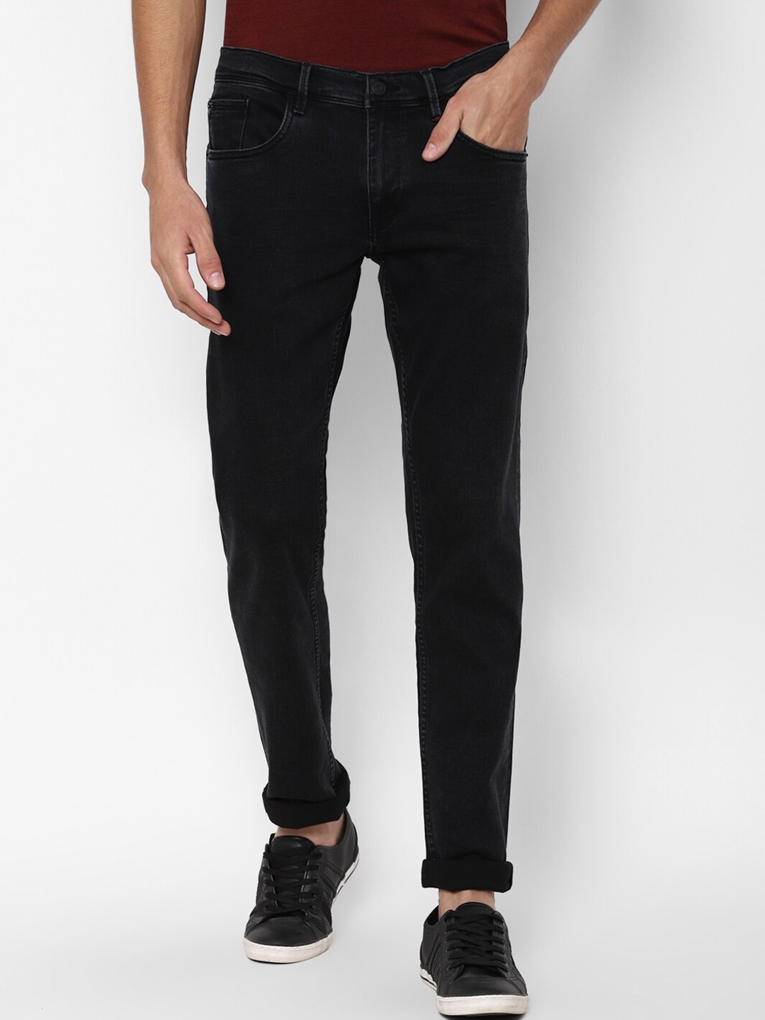 

Allen Solly Men Black Skinny Fit Jeans