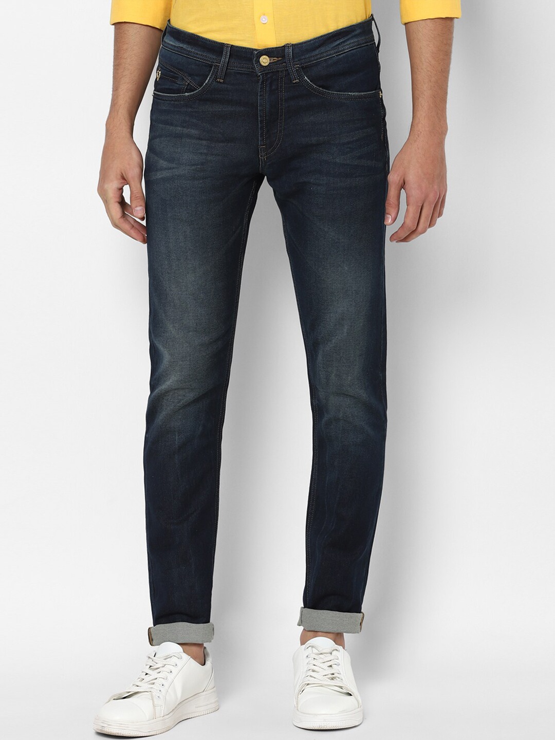 

Allen Solly Men Navy Blue Slim Fit Light Fade Jeans