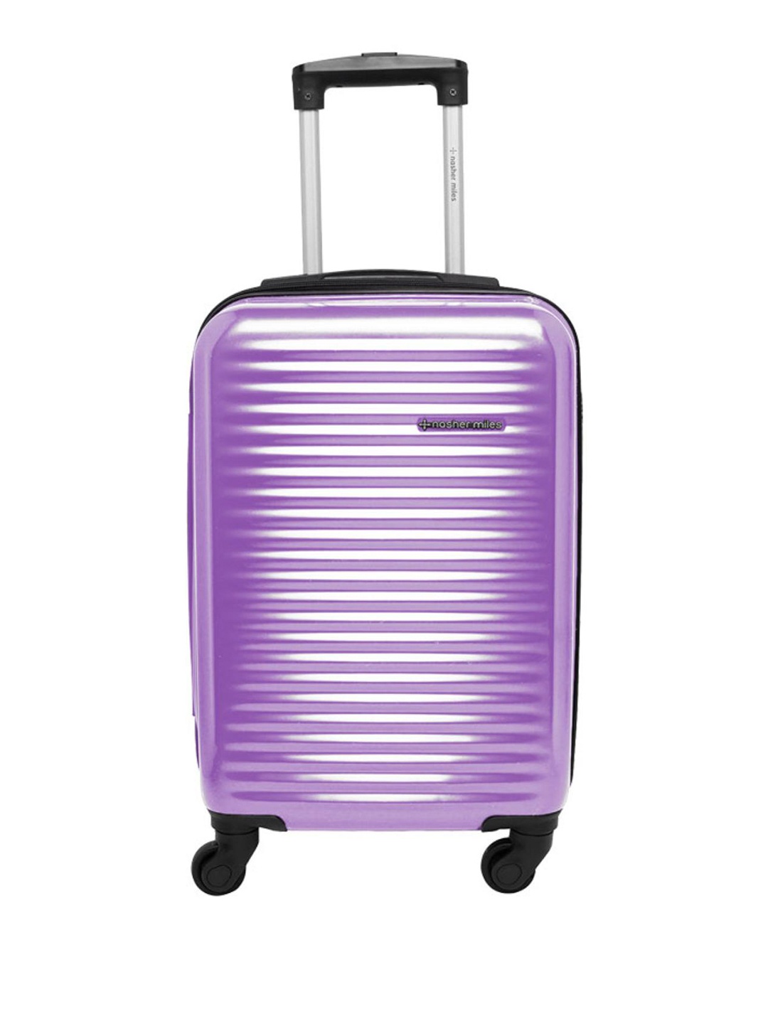 

Nasher Miles Monte Carlo Hard-sided Polycarbonate Cabin Trolley bag, Violet