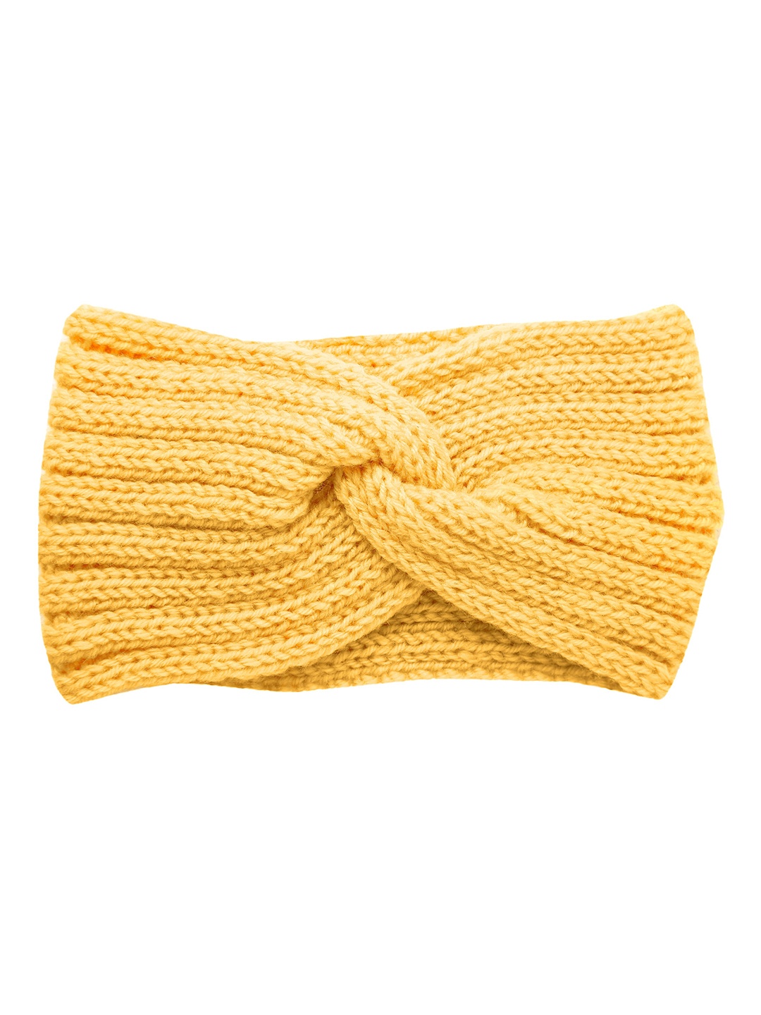 

FabSeasons Women Yellow Self Design Acrylic Headband