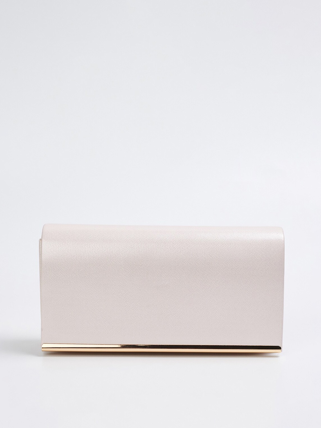 

CODE by Lifestyle Peach-Coloured Structured Sling Bag with Bow Detail